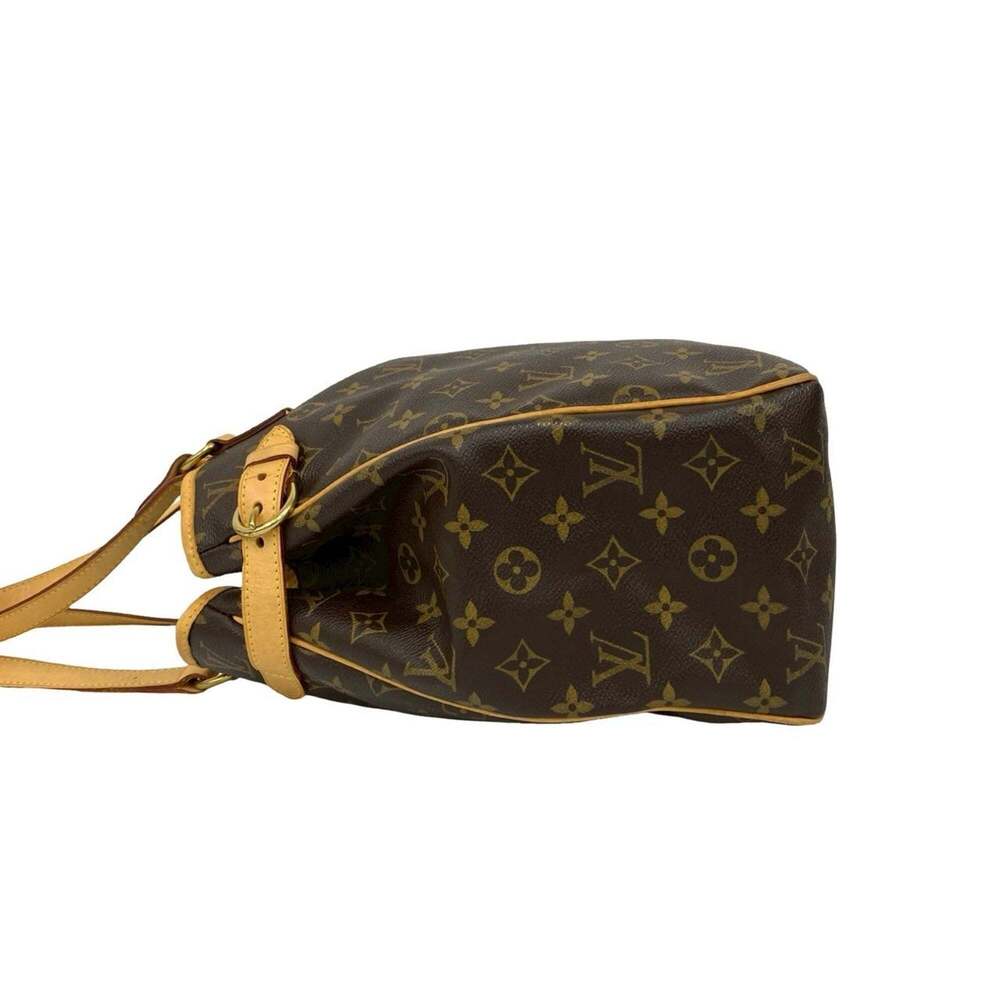 LOUIS VUITTON Brown Monogram Leather Shoulder Bag - Picture 5 of 10